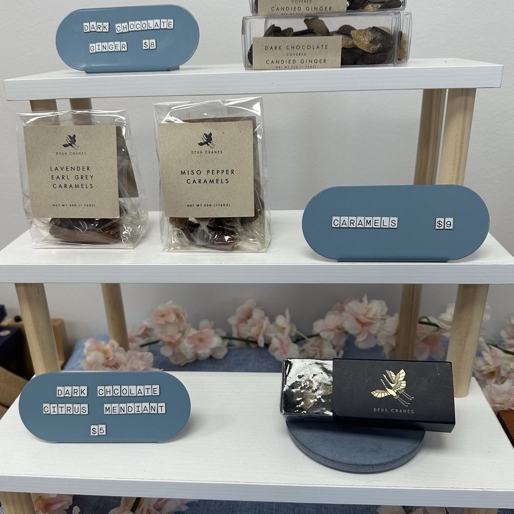 Deux Cranes - Dark chocolates and caramels. - Chocolatiers & Shops Near Me - Los Gatos, California Deux Cranes - Dark chocolates and caramels. - Chocolatiers & Shops Near Me - Los Gatos, California
