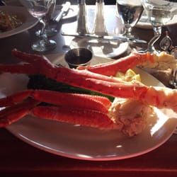 Mountain View Dining Room - Huge Red King Crab legs (and snow crab) $49