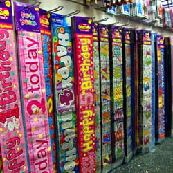 Flingers - A banner is a must for any birthday boy or girl.