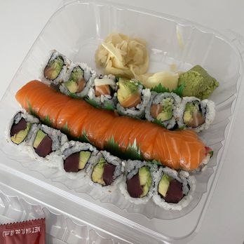 Umami Sushi - Pacific roll + Tiger roll + Alaska roll - Sushi Bars Near Me - Chicago, Illinois Umami Sushi - Pacific roll + Tiger roll + Alaska roll - Sushi Bars Near Me - Chicago, Illinois