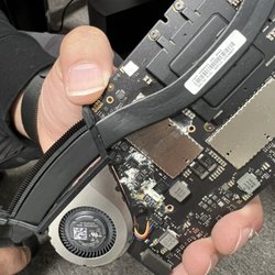 Water Damaged Surface Motherboard! (We saved it!)