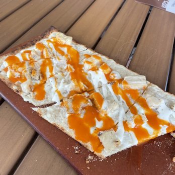 Al's Pizza - Buffalo Chicken Flatbread - Pizza Near Me - Ponte Vedra Beach, Florida