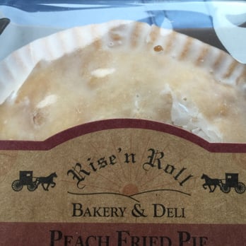 Rise' N Roll Bakery & Deli - Something new: peach fried pie. It's peach. It's fried. It's a pie. What's not to love? - Delis Near Me - Fort Wayne, Indiana Rise' N Roll Bakery & Deli - Something new: peach fried pie. It's peach. It's fried. It's a pie. What's not to love? - Delis Near Me - Fort Wayne, Indiana