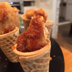 All Things Fabulous Catering - Fried Chicken and Waffles