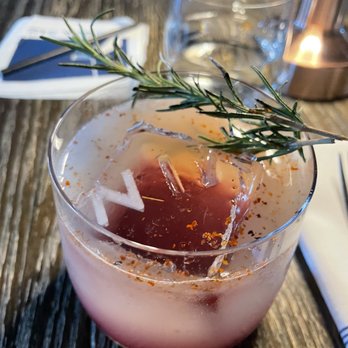 Porta Blu - Special cocktail from the pool menu - New American Near Me - Menlo Park, California