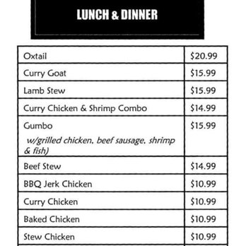 Kreole Kitchen - Lunch and dinner menu. - Caribbean Near Me - Savannah, Georgia Kreole Kitchen - Lunch and dinner menu. - Caribbean Near Me - Savannah, Georgia
