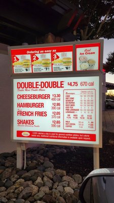 Menu photo 4 In-N-Out Burger Napa, CA Menu photo 4 In-N-Out Burger Napa, CA