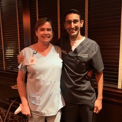 Darlene M Miltenburg, MD FACS - Darlene Miltenburg, MD and Harnoor Singh, MD at East Houston Hospital's Breast Cancer Awareness Event, October 2019.