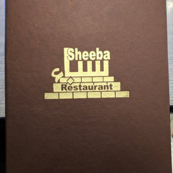 Sheeba Restaurant - Regular menu cover. - Middle Eastern Near Me - Dearborn, Michigan Sheeba Restaurant - Regular menu cover. - Middle Eastern Near Me - Dearborn, Michigan
