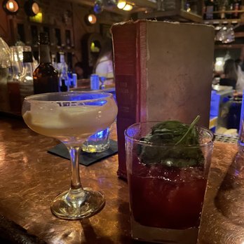 The Blind Rabbit - We ordered the islands in the heaven with gin and the black magic!! - Cocktail Bars Near Me - Anaheim, California