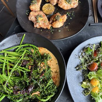 SAGO - Chicken & caviar, broccolini - Cocktail Bars Near Me - Encinitas, California