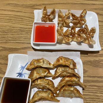 Sushi Garden Bistro - gyoza and cheese rangoons - Sushi Bars Near Me - American Fork, Utah