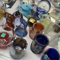 Southside Of Square - Fenton glassware
