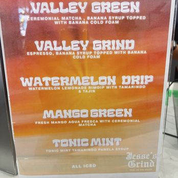 Jesse’s Grind Coffee Bar - Summer items - Coffee & Tea Near Me - Los Angeles, California