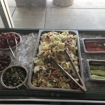 Thai Delight - Salad bar with strawberries, grapes, green onions and NO peanut sauce. A little different from the others - Thai Near Me - Phoenix, Arizona Thai Delight - Salad bar with strawberries, grapes, green onions and NO peanut sauce. A little different from the others - Thai Near Me - Phoenix, Arizona