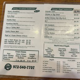 Menu as of 12/24/25