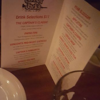 Captain Jack's - The drink specials - Seafood Near Me - Sunset Beach, California