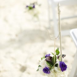 Island Bliss Weddings - IBW can do these types of flower decor on the aisles