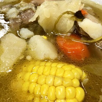 Mexico Lindo Restaurant - a bowl of soup with corn and vegetables - Mexican Near Me - Manassas, Virginia Mexico Lindo Restaurant - a bowl of soup with corn and vegetables - Mexican Near Me - Manassas, Virginia