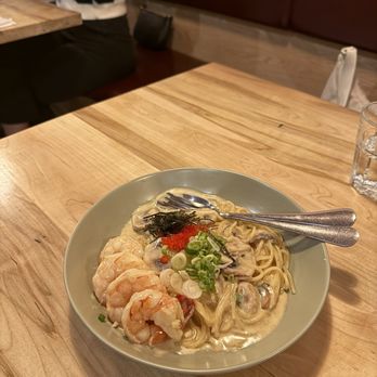 Hay Sushi - creamy miso pasta - Japanese Near Me - Toronto, Ontario