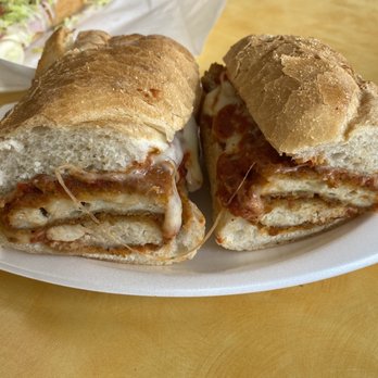 Sorrento's Subs - Chicken Parmigiana Hot Sub - Sandwiches Near Me - Freehold, New Jersey Sorrento's Subs - Chicken Parmigiana Hot Sub - Sandwiches Near Me - Freehold, New Jersey