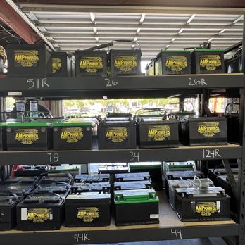 Amp Power Batteries - 6 MONTHS WARRANTY ON REFURBISHED BATTERIES - Battery Stores Near Me - Fairfield, California