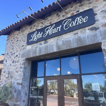 Light Heart Coffee - Outside front door - Coffee & Tea Near Me - Scottsdale, Arizona