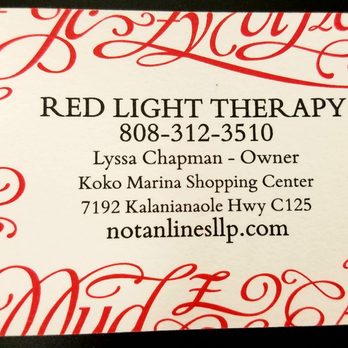 Red Light & More - Da Business Card......... - Tanning Near Me - Honolulu, Hawaii