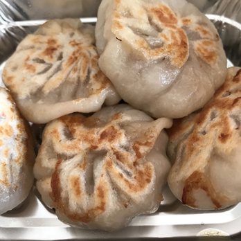 East Wind Snack Shop - The aged beef potstickers. Technically, it is not exactly a potstickers, it is more like a pan fried dumpling, but never mind about that. - Dim Sum Near Me - Brooklyn, New York East Wind Snack Shop - The aged beef potstickers. Technically, it is not exactly a potstickers, it is more like a pan fried dumpling, but never mind about that. - Dim Sum Near Me - Brooklyn, New York