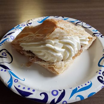 Fratelli's Pastry Shop - Whipped cream filled apple turnover. - Bakeries Near Me - Quincy, Massachusetts Fratelli's Pastry Shop - Whipped cream filled apple turnover. - Bakeries Near Me - Quincy, Massachusetts