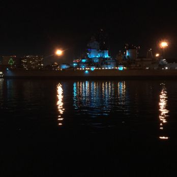 LA Waterfront Cruises - BB 61 at night with Christmas lights - Fishing Near Me - Long Beach, California LA Waterfront Cruises - BB 61 at night with Christmas lights - Fishing Near Me - Long Beach, California