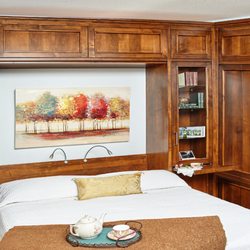 Furniture Design - Queen wallbed in alder