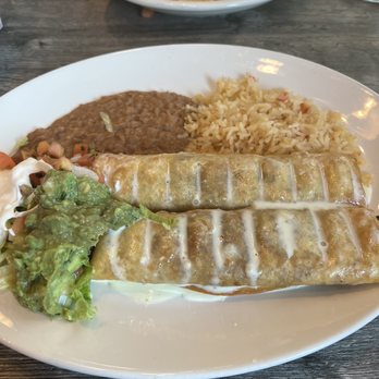 La Finca Mexican Restaurant - Chimichanga Deluxe with Beef - Mexican Near Me - Gainesville, Virginia