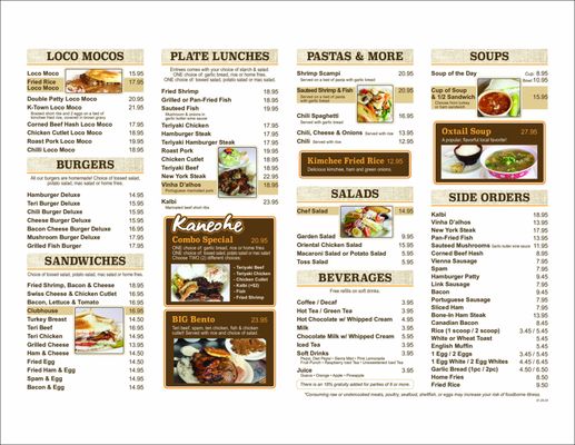 Menu photo 8 Kaneohe Pancake House Kaneohe, HI