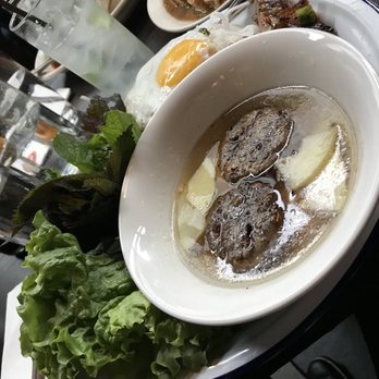 Ba Bar - This photo does not do justice to the size of the bun cha ha noi - Vietnamese Near Me - Seattle, Washington