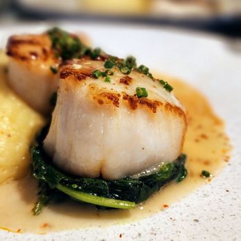 Absinthe Bistro - Scallops - French Near Me - Vancouver, British Columbia