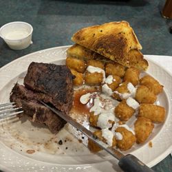 The Old #3 Restaurant - Bistro Steak and tots