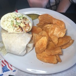 Mediterranean Chicken Wrap