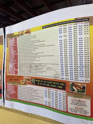 Menu photo 5 Tropi Shack Orange City, FL