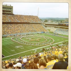 Mountaineer Field - The Pride of WV during halftime