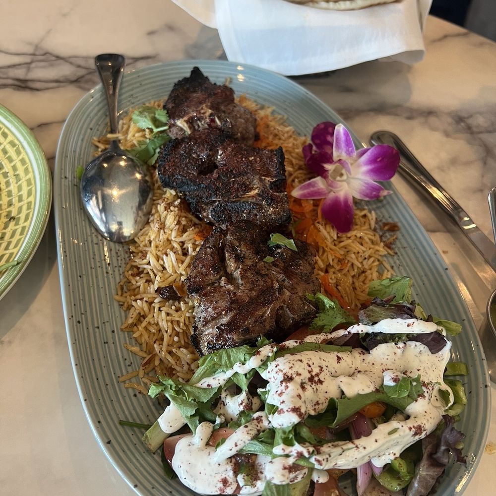 Nora Restaurant and Bar - Lamb Chops - Afghan Near Me - Dallas, Texas Nora Restaurant and Bar - Lamb Chops - Afghan Near Me - Dallas, Texas