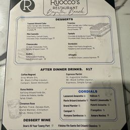 Menu Menu
