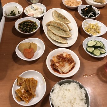 Cho Sun Ok Restaurant - The spread - Korean Near Me - Chicago, Illinois