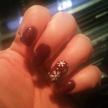 Andy Nails - Dip and beautiful design - Nail Salons Near Me - Indianapolis, Indiana