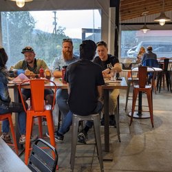 Smokin' Yards BBQ - Covered Patio seating