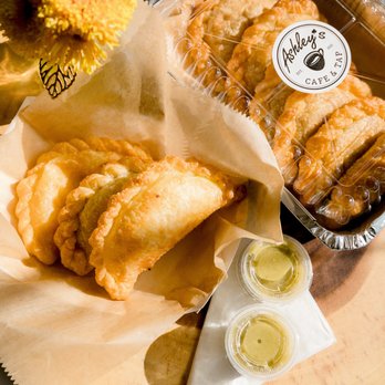 Ashley's Cafe & Tap - Empanadas and sauce - Themed Cafes Near Me - Elmwood Park, Illinois Ashley's Cafe & Tap - Empanadas and sauce - Themed Cafes Near Me - Elmwood Park, Illinois