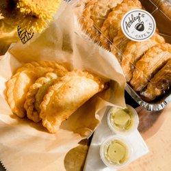 Ashley's Cafe & Tap - Empanadas and sauce