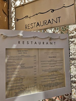 Menu photo 1 Sensi Amalfi, SA Menu photo 1 Sensi Amalfi, SA