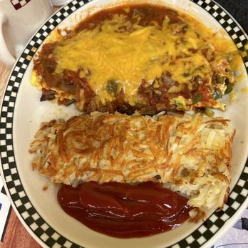 Karen's Kitchen 2 - Fajitas omelette W/steak. - New American Near Me - Palmdale, California
