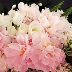 Flowers on Tedder